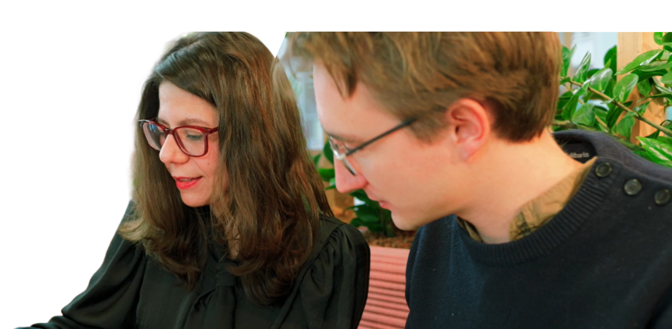 Deux collaborateurs de GROUPE ATLANTIC